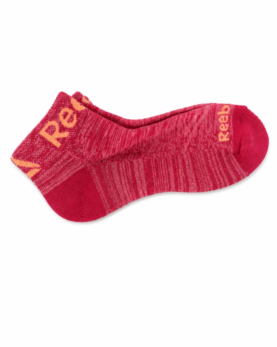Reebok Reebok Red and Orange Ankle Socks