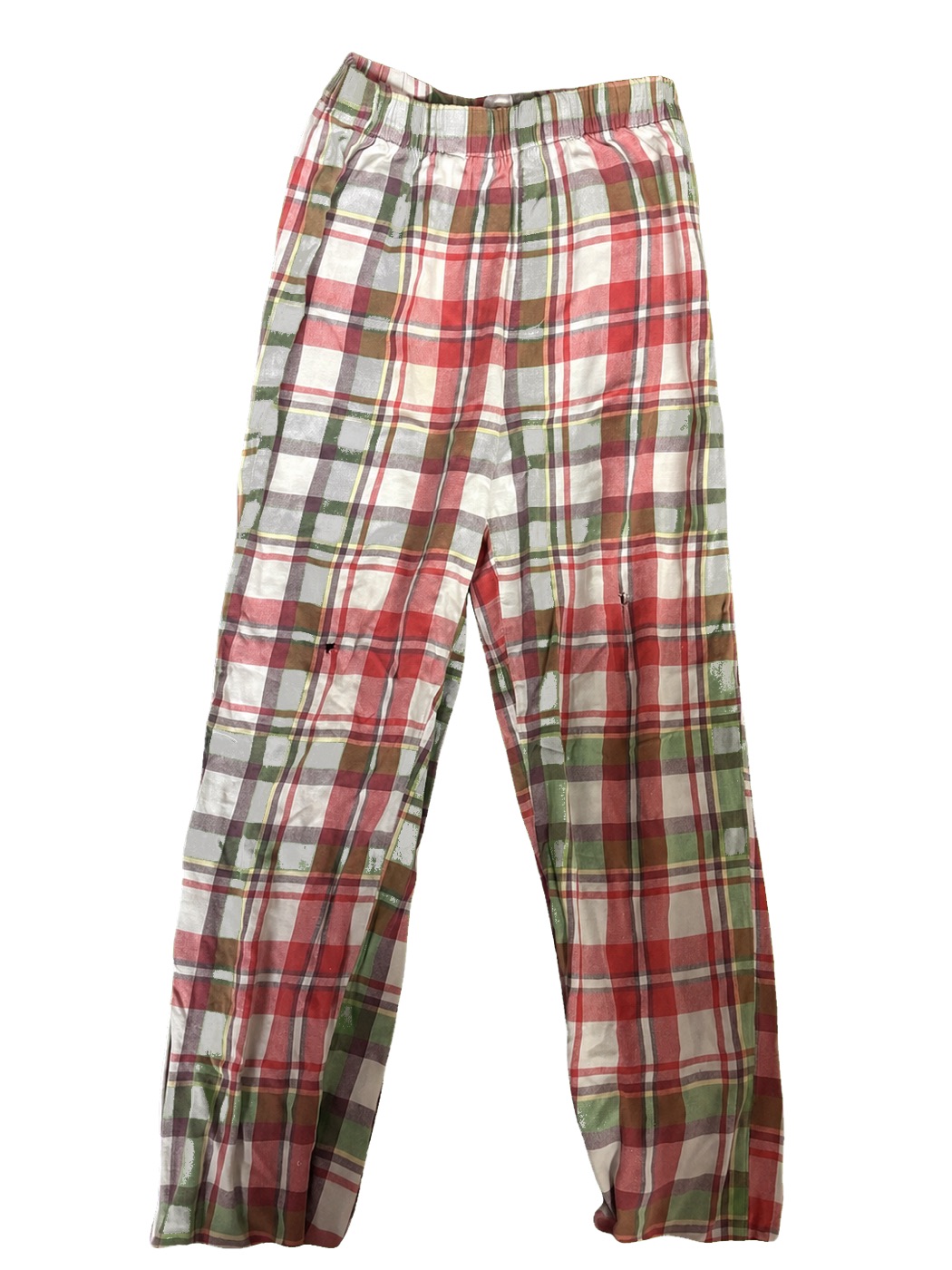 Jammies For Your Family Jammies For Your Family Red Green and White Plaid Pajama Pants