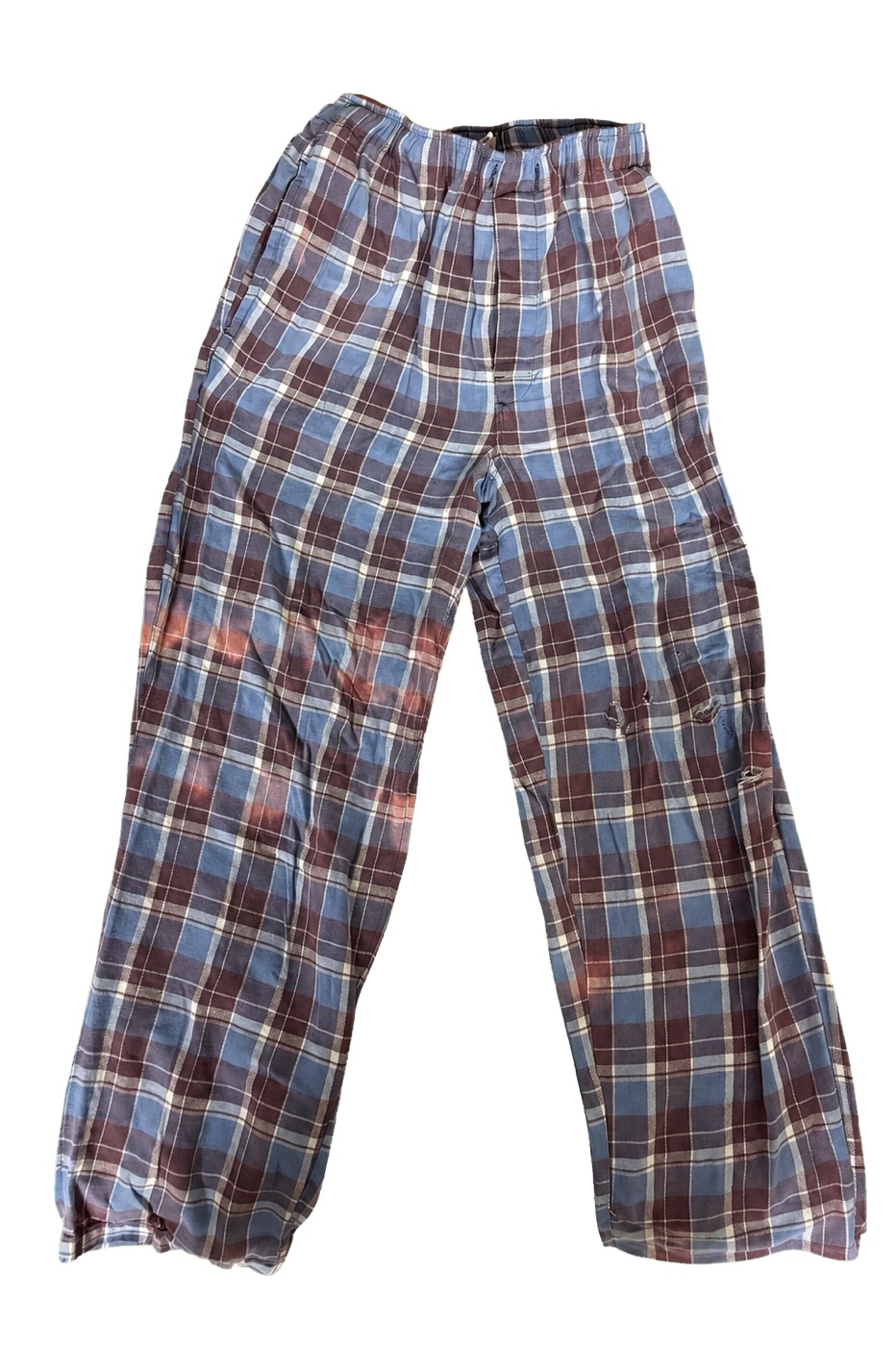 IZOD IZOD Blue and Brown Plaid Pajama Pants