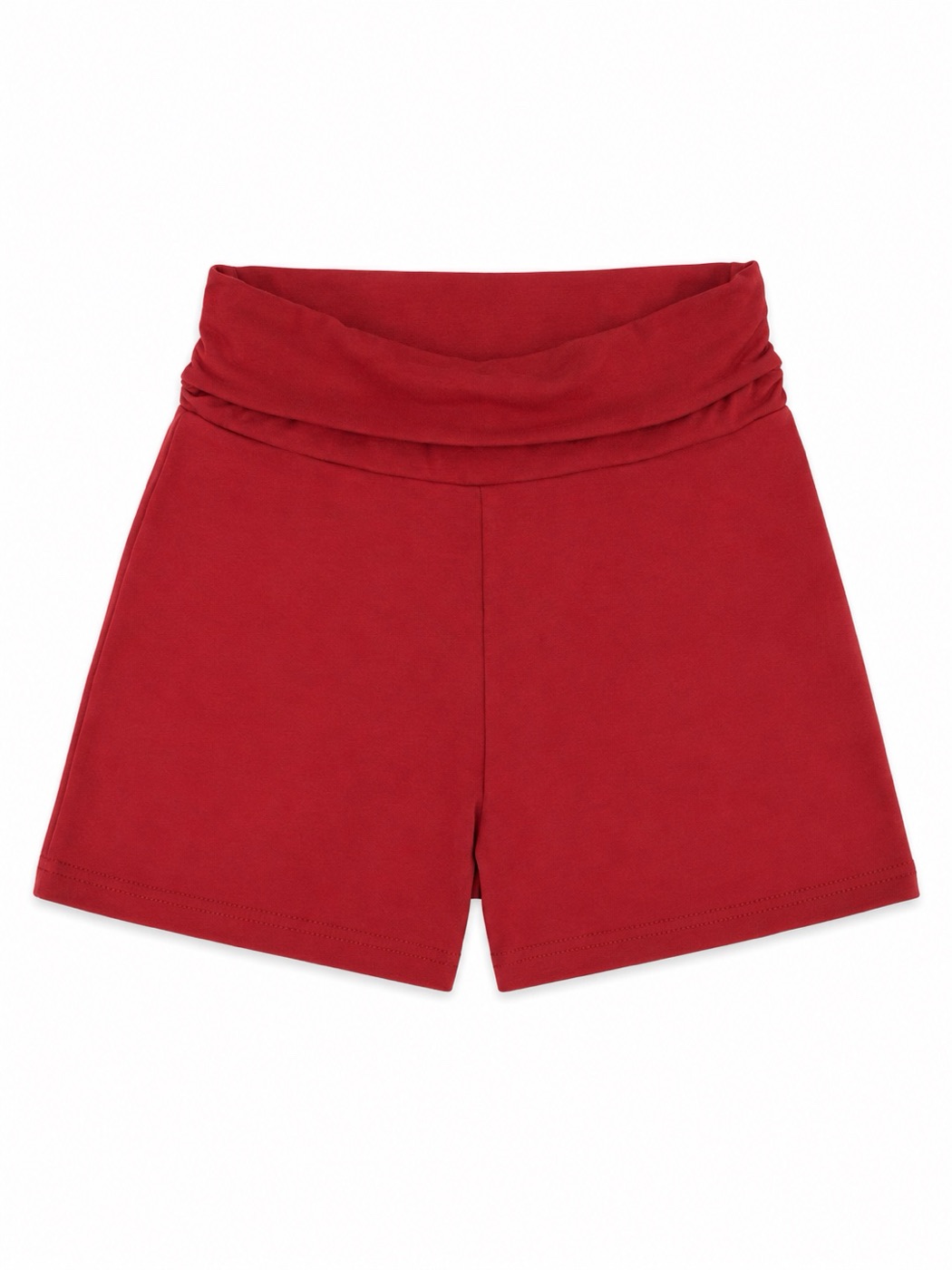 Temu Temu Red Shorts with Elastic Waist