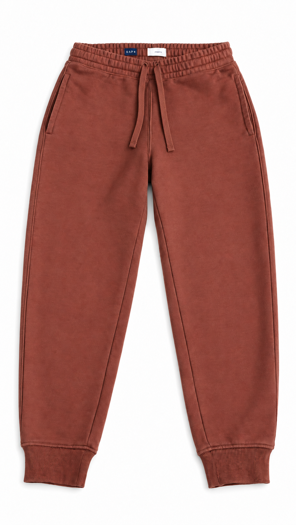 Old Navy/GAP Old Navy/GAP Rust Jogger Pants with Adjustable Drawstring and Ribbed Cuffs